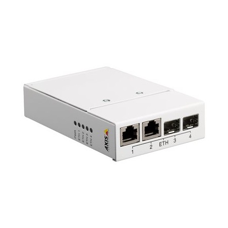 AXIS T8606 Media Converter Switch - Konvertor médií s optickými vlákny - 100Mb LAN - 10Base-T, 100Base-TX - 2 porty - 2 x RJ-45