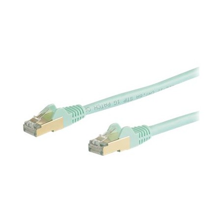 StarTech.com 10m CAT6A Ethernet Cable, 10 Gigabit Shielded Snagless RJ45 100W PoE Patch Cord, CAT 6A 10GbE STP Network Cable