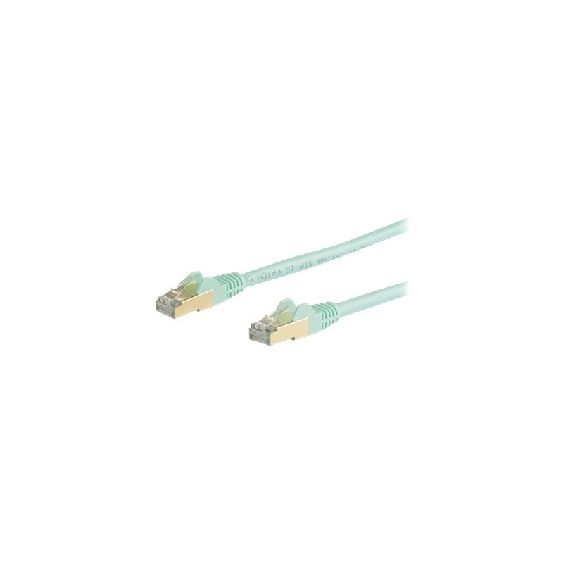 StarTech.com 7m CAT6A Ethernet Cable, 10 Gigabit Shielded Snagless RJ45 100W PoE Patch Cord, CAT 6A 10GbE STP Network Cable