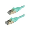 StarTech.com 2m CAT6A Ethernet Cable, 10 Gigabit Shielded Snagless RJ45 100W PoE Patch Cord, CAT 6A 10GbE STP Network Cable