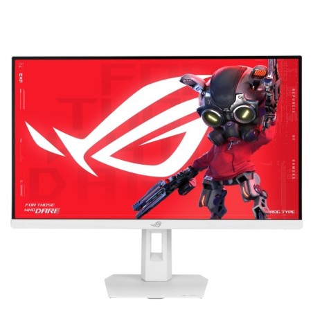 ASUS LCD 27" XG27ACMES-W ROG Strix, 2560x1440, 350nits, 255Hz, 1ms, HDR10, VESA, DP, HDMI, USB-C, White