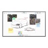 NEC MultiSync V754Q IGB - 75" Třída úhlopříčky displej LCD s LED podsvícením - interaktivní digital signage - s dotyková