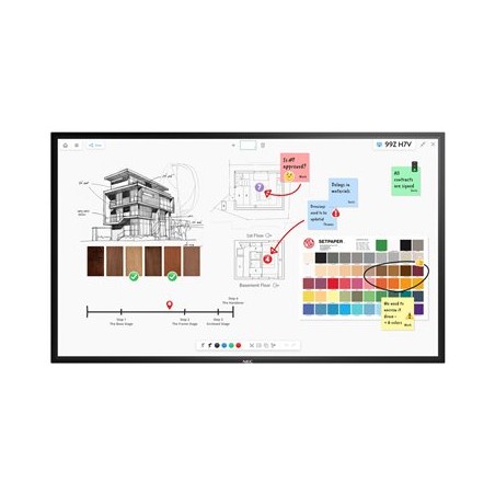 NEC MultiSync M751 IGB - 75" Třída úhlopříčky M Series displej LCD s LED podsvícením - digital signage - s dotyková obrazovka