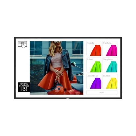 NEC MultiSync ME431 IR-2 - LED monitor - 43" - 3840 x 2160 4K @ 60 Hz - IPS - 400 cd/m? - 6 ms - 2xHDMI, DisplayPort