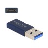 Delock - USB adaptér - USB typ A (M) do 24 pin USB-C (F) - USB 3.2 Gen 2 - 5 V - 900 mA - rychlost prenosu dat až 10 Gbps