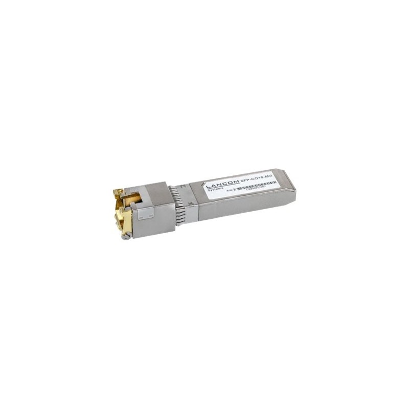 LANCOM SFP-CO10-MG - Modul SFP+ vysílace - 10GbE - 10GBase-T - RJ-45 - až 30 m (balení 10)