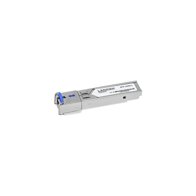 LANCOM SFP-AON-1 - Transceiver modul SFP (mini-GBIC) - AON, 1GbE - 1000Base-BX10-U, 1000BASE-BX20-U - jednoduchý režim SC/UPC