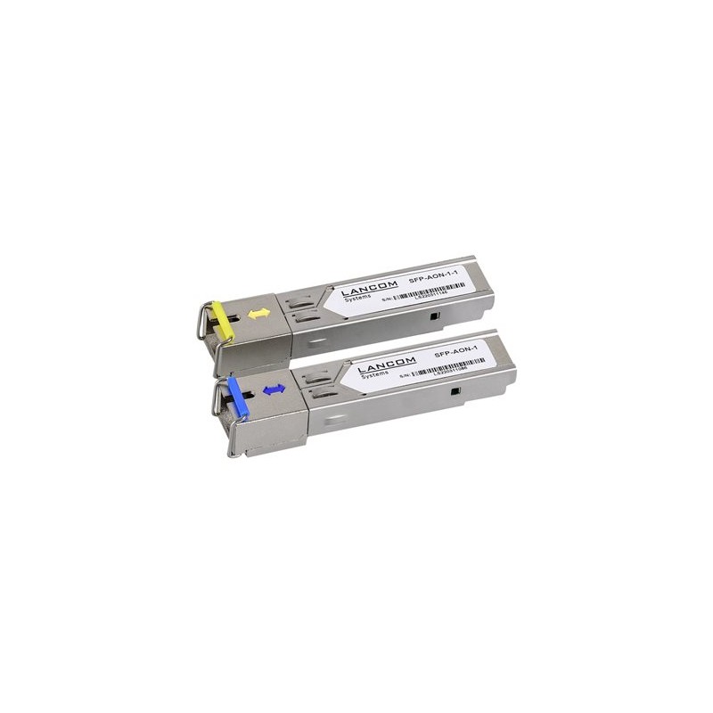 LANCOM SFP-BiDi1550-SC1 - Transceiver modul SFP (mini-GBIC) - 1GbE - 1000Base-BX20 - jednoduchý režim SC/UPC - až 20 km - 1310