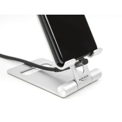 Delock - USB adaptér - 24 pin USB-C (M) do 24 pin USB-C (F) úhlový - Thunderbolt 4 - 48 V - 5 A - podpora napájení Power