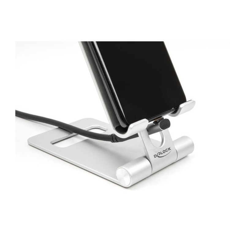 Delock - USB adaptér - 24 pin USB-C (M) do 24 pin USB-C (F) úhlový - Thunderbolt 4 - 48 V - 5 A - podpora napájení Power