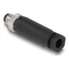 Delock - Konektor k napájení - 8 pin M8 (M) - 60 V - 3 A - cerná