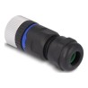 Delock - Sítový konektor - 5 pin M12 (F) do 5pólový šroubovací terminál (F) - 20 mm - IP67 - A-kódované - cerná