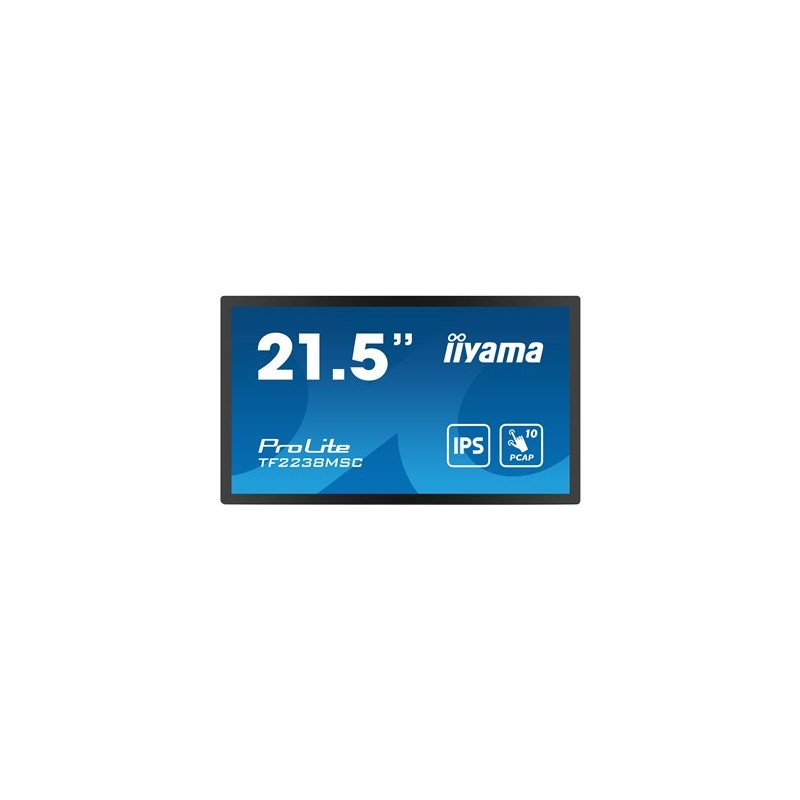 22" iiyama TF2238MSC-B1: PCAP,IPS,FHD,HDMI,DP