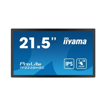 22" iiyama TF2238MSC-B1: PCAP,IPS,FHD,HDMI,DP