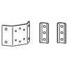 Ergotron T-Slot Bracket Kit - Montážní úchyty