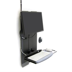 Ergotron StyleView - Montážní sada (opěrka zápěstí, mouse pouch, panel vertical lift, sklápěcí plocha pro klávesnici, podložka