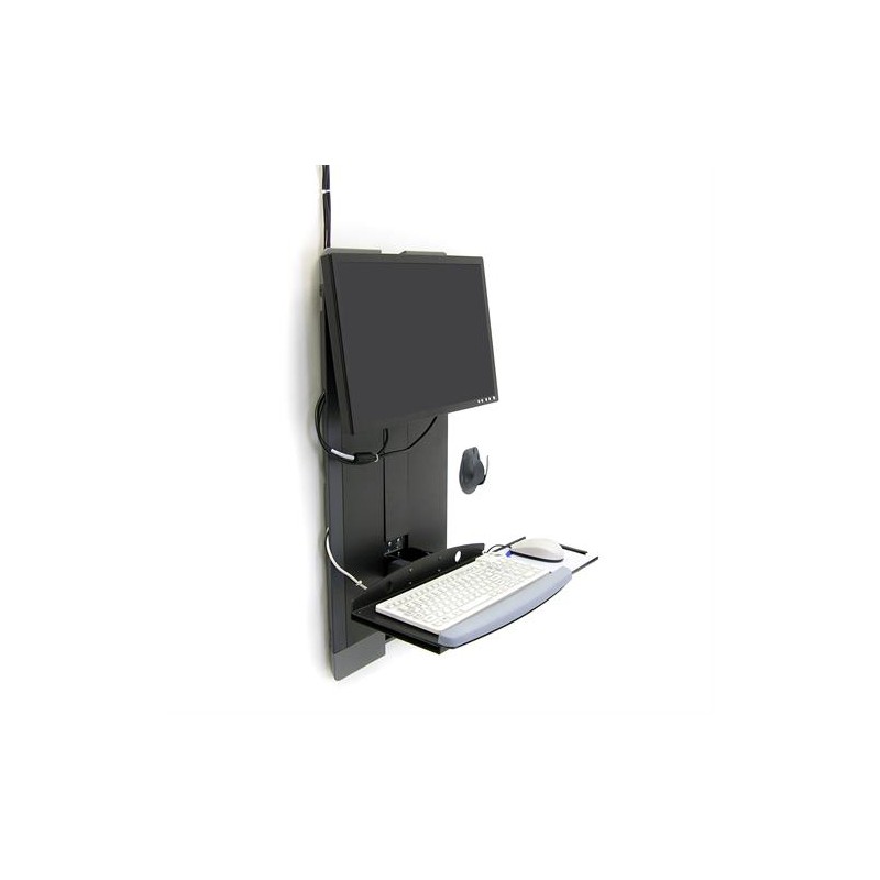 Ergotron StyleView - Montážní sada (opěrka zápěstí, mouse pouch, panel vertical lift, sklápěcí plocha pro klávesnici, podložka