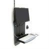 Ergotron StyleView - Montážní sada (opěrka zápěstí, mouse pouch, panel vertical lift, sklápěcí plocha pro klávesnici, podložka