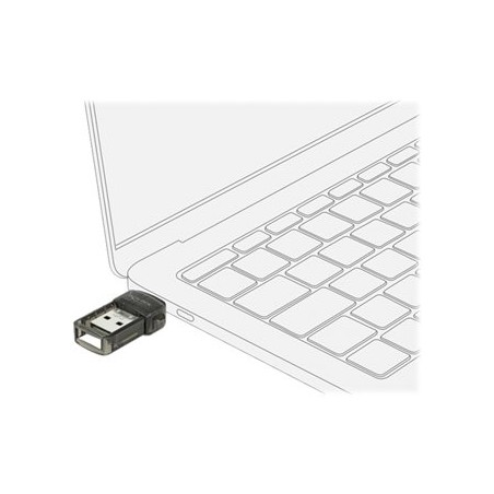 Delock USB 2.0 Bluetooth 4.0 Adapter 2 in 1 USB Type-C or Type-A - Síťový adaptér - USB 2.0 - Bluetooth 4.0 - Třída 2