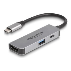 Delock - Dokovací stanice - USB-C / Thunderbolt 3 / Thunderbolt 4 - HDMI 61063
