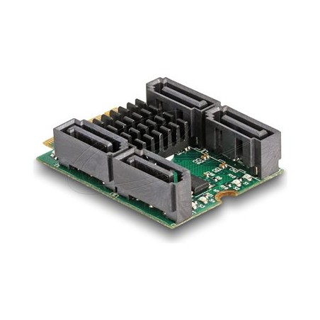 Delock - Adaptér rozhraní - HyperDuo - SATA 6Gb/s - RAID JBOD, 0, 1, 10 - M.2 Card