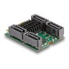Delock - Adaptér rozhraní - HyperDuo - SATA 6Gb/s - RAID JBOD, 0, 1, 10 - M.2 Card