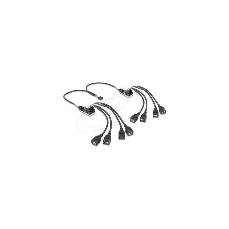 Delock - Rozbocovac - 8 x USB 2.0 - interní