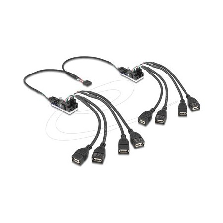 Delock - Rozbocovac - 8 x USB 2.0 - interní