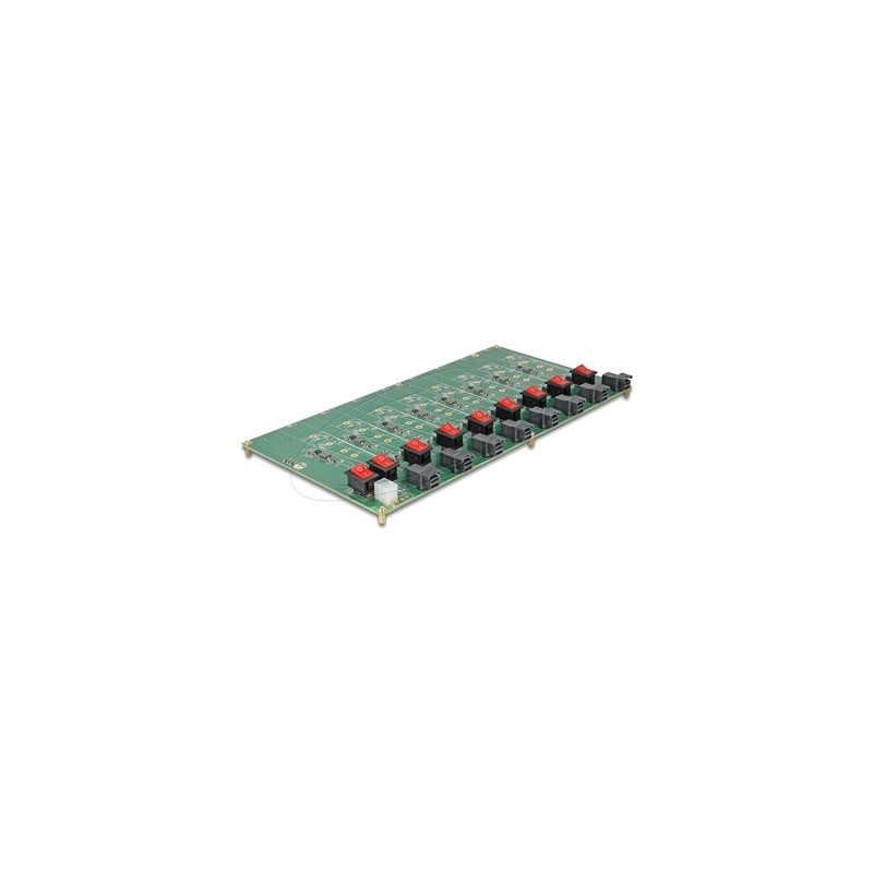 Delock - Adaptér rozhraní - testovací deska, 8 x M.2 NVMe s SFF-8643 - M.2 22110, M.2 2230, M.2 2242, M.2 2260, M.2 2280 - M.2
