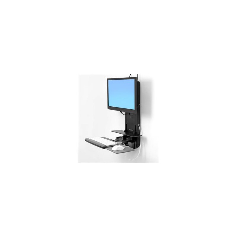 Ergotron StyleView Sit-Stand Vertical Lift, Patient Room - Montážní sada (opěrka zápěstí, mouse pouch, panel vertical lift