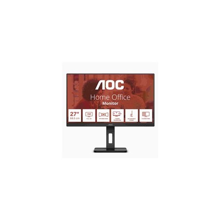 AOC MT IPS LCD WLED 27" 27E3QAF - IPS panel, 1920x1080, D-Sub, HDMI, DP, repro, pivot