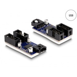 Delock - USB adaptér - USB 2.0 x 2