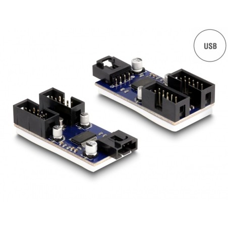 Delock - USB adaptér - USB 2.0 x 2