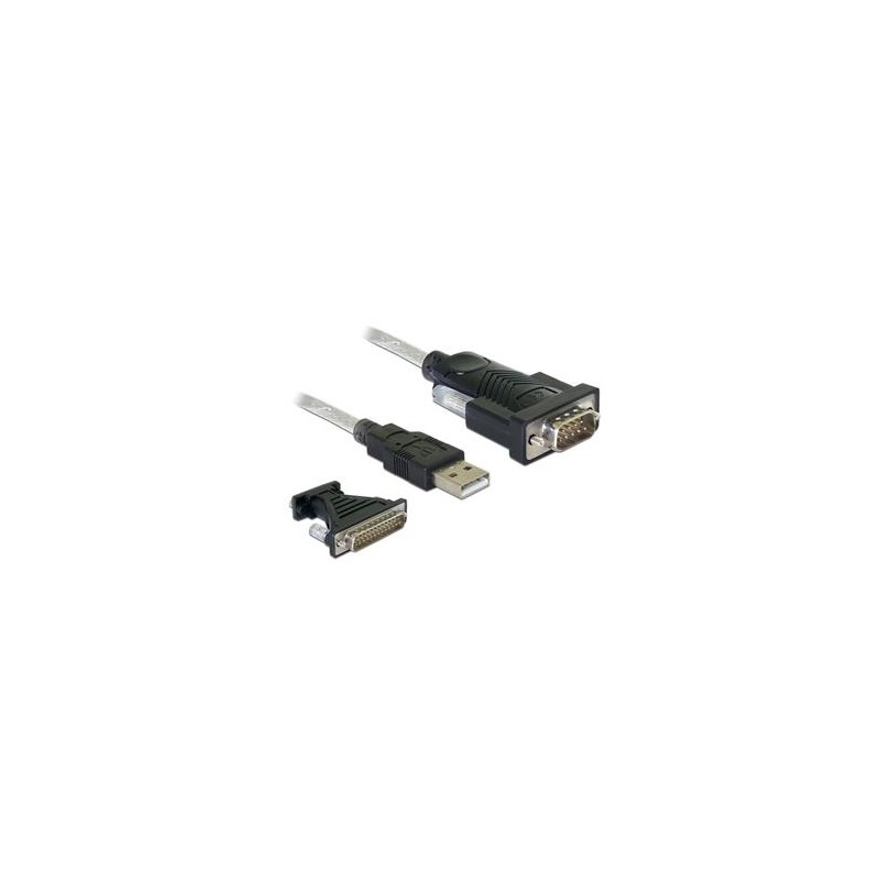 Delock - Sériový adaptér - USB - RS-232