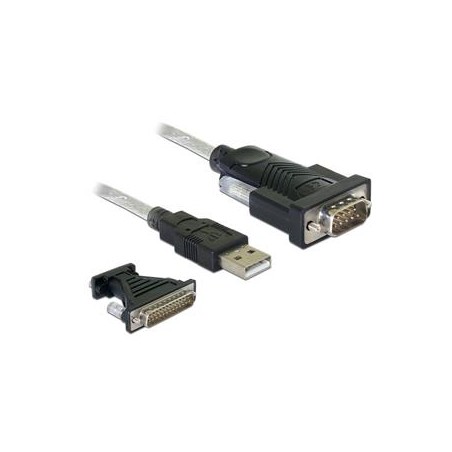 Delock - Sériový adaptér - USB - RS-232