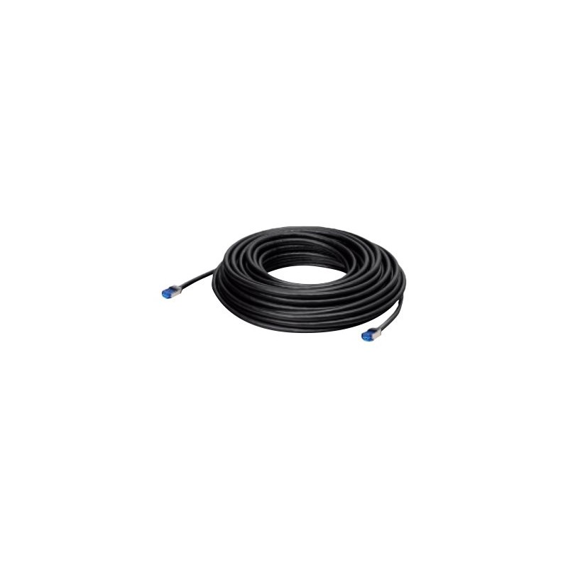 LANCOM - Sítový kabel - RJ-45 (M) do RJ-45 (M) - 15 m - 6.5 mm - S/FTP - CAT 6a - venkovní - cerná