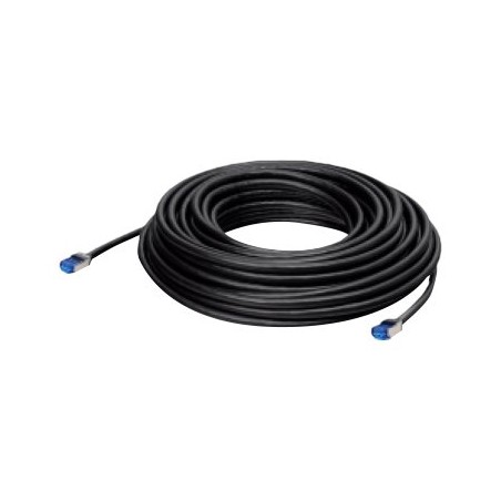 LANCOM - Sítový kabel - RJ-45 (M) do RJ-45 (M) - 15 m - 6.5 mm - S/FTP - CAT 6a - venkovní - cerná