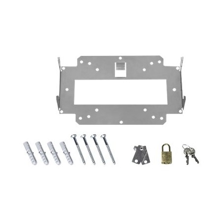 LANCOM Wall Mount + Lock (LN) - Sada pro montáž sítového zarízení - montáž na strop, montáž na stenu (balení 10)