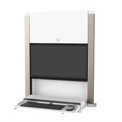 CAREFIT SIT-STAND ENCLOSURE/27IN MIS-D 5Y W WHITE