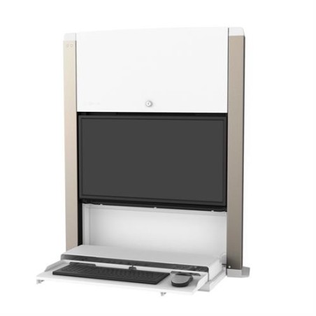 Ergotron CareFit Sit-Stand Enclosure/27IN MIS-D 5Y W White