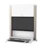 Ergotron CareFit Sit-Stand Enclosure/27IN MIS-D 5Y W White