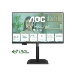 AOC MT 23,8" 24P4U - 1920x1080,IPS,120Hz,1xVGA,1xHDMI,1xDP,USBhub,Repro,Pivot