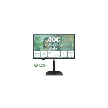 AOC MT 23,8" 24P4U - 1920x1080,IPS,120Hz,1xVGA,1xHDMI,1xDP,USBhub,Repro,Pivot