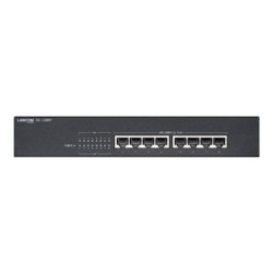 LANCOM GS-1208P - Prepínac - nerízený - 8 x 10/100/1000 (PoE+) - desktop, Lze montovat do rozvadece - PoE+ (65 W)