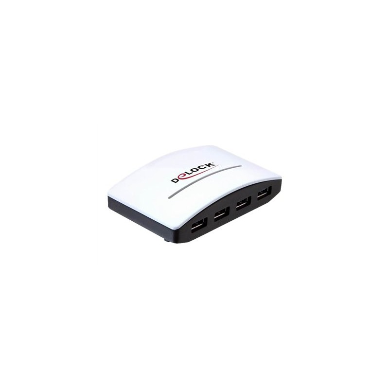 Delock USB 3.0 externer HUB 4 Port - Rozbočovač - 4 x SuperSpeed USB 3.0 - desktop