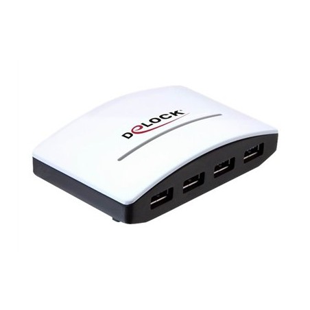 Delock USB 3.0 externer HUB 4 Port - Rozbočovač - 4 x SuperSpeed USB 3.0 - desktop