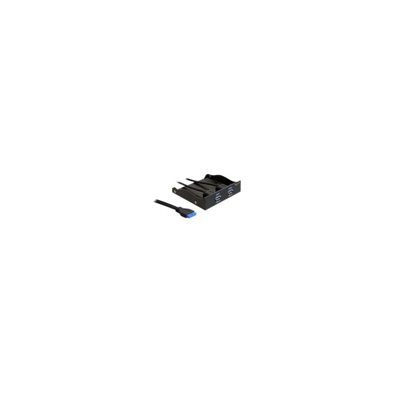 Delock USB 3.0 Front Panel 2-Port - Panel portů úložiště - USB 3.0 x 2