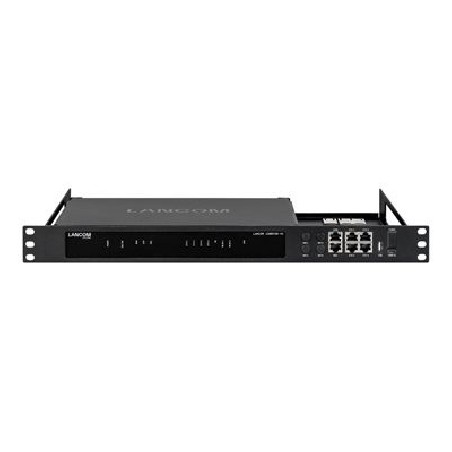 LANCOM - Konzole pro montáž sítového zarízení - blackline plus - prední montáž - cerná - 1U - 19"
