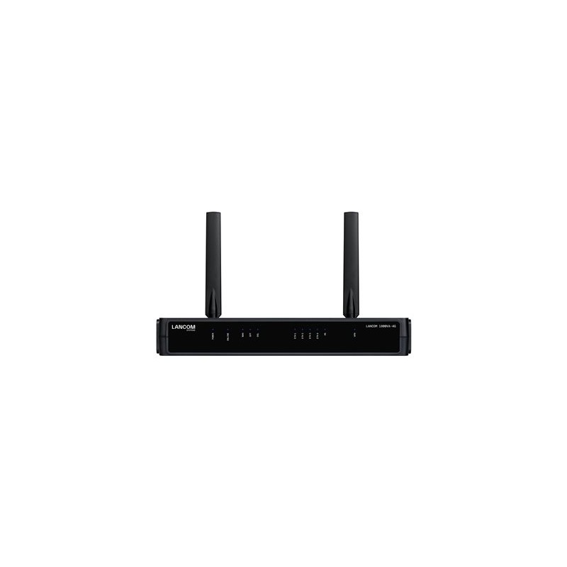 LANCOM 1800VA-4G - Smerovac - DSL modem 4portový switch - 1GbE - porty WAN: 2 - 3G, 4G - VoIP brána - pro pripevnení na zed