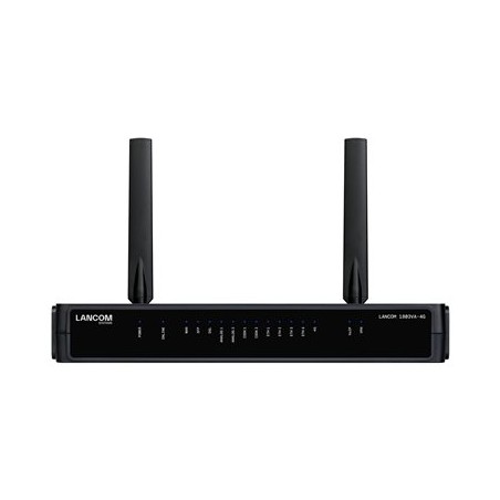 LANCOM 1803VA-4G - Bezdrátový router - DSL modem 4portový switch - 1GbE - 3G, 4G - VoIP brána - pro pripevnení na zed